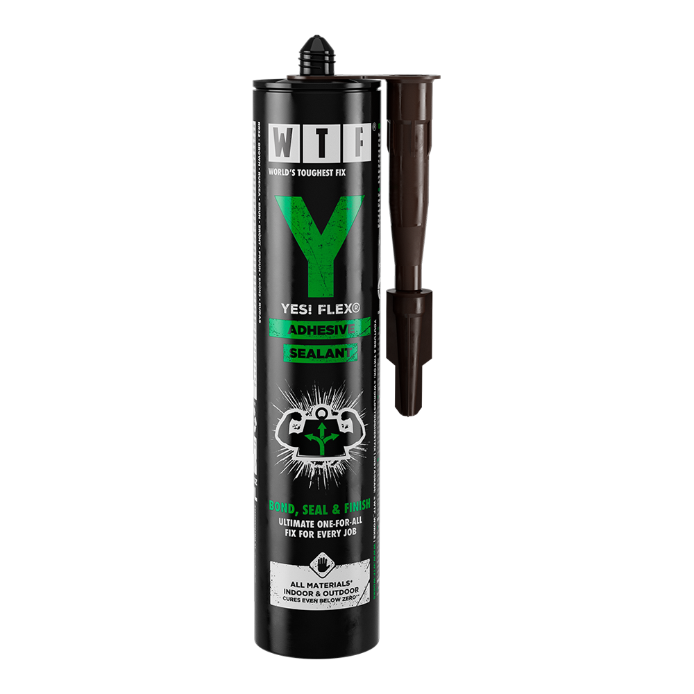 WTF Y Yes Flex Adhesive Sealant Brown
