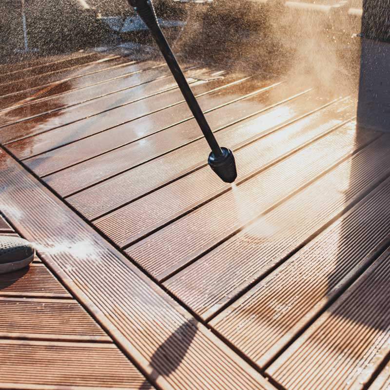 terrace deck power washing