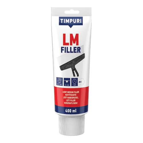 vesiohenteinen kevyttasoite timpuri